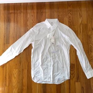 Uniqlo White Button Up Men’s Medium White